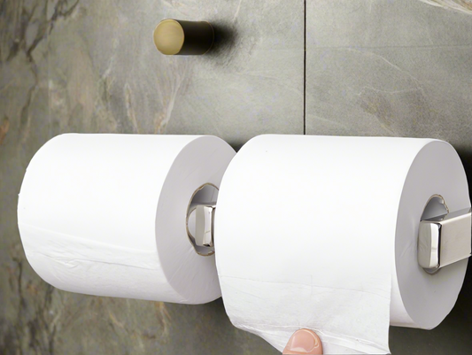 10-0715 Surface-Mounted Double Roll Toilet Tissue Holder