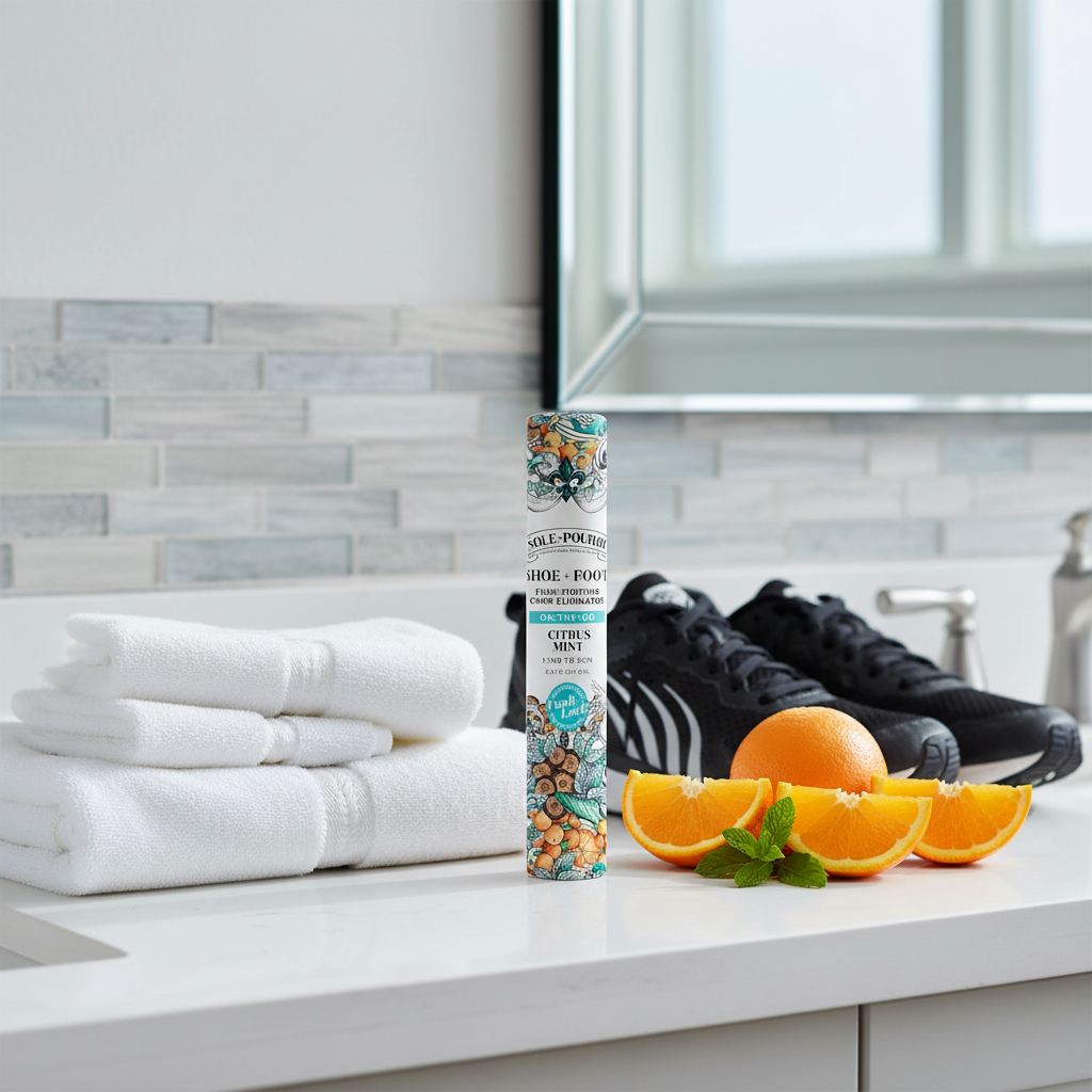 Bathroom lifestyle scene