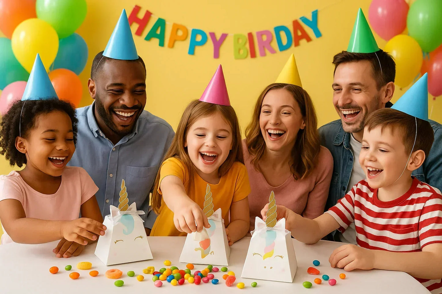 Birthday Party with People