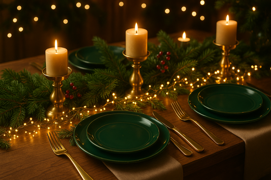 Christmas Green Tableware