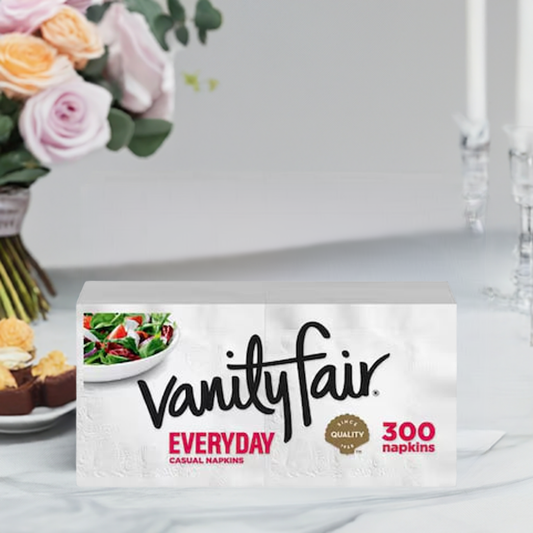 Vanity Fair Napkins, Casual, Everyday, 2-Ply 300 ct