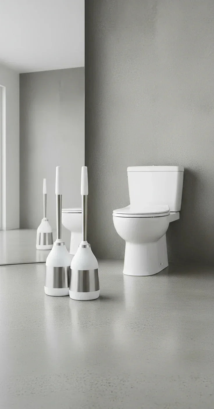 Gray bathroom - full view