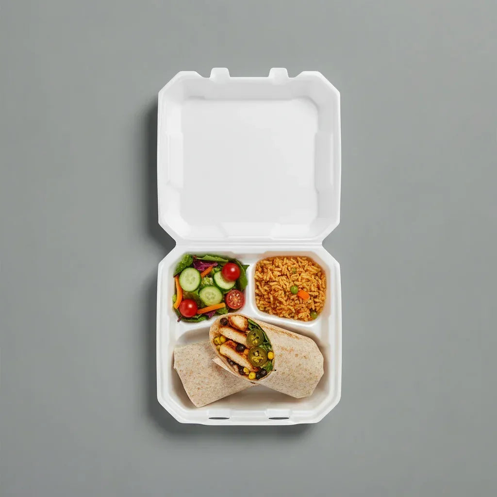 Overhead meal prep