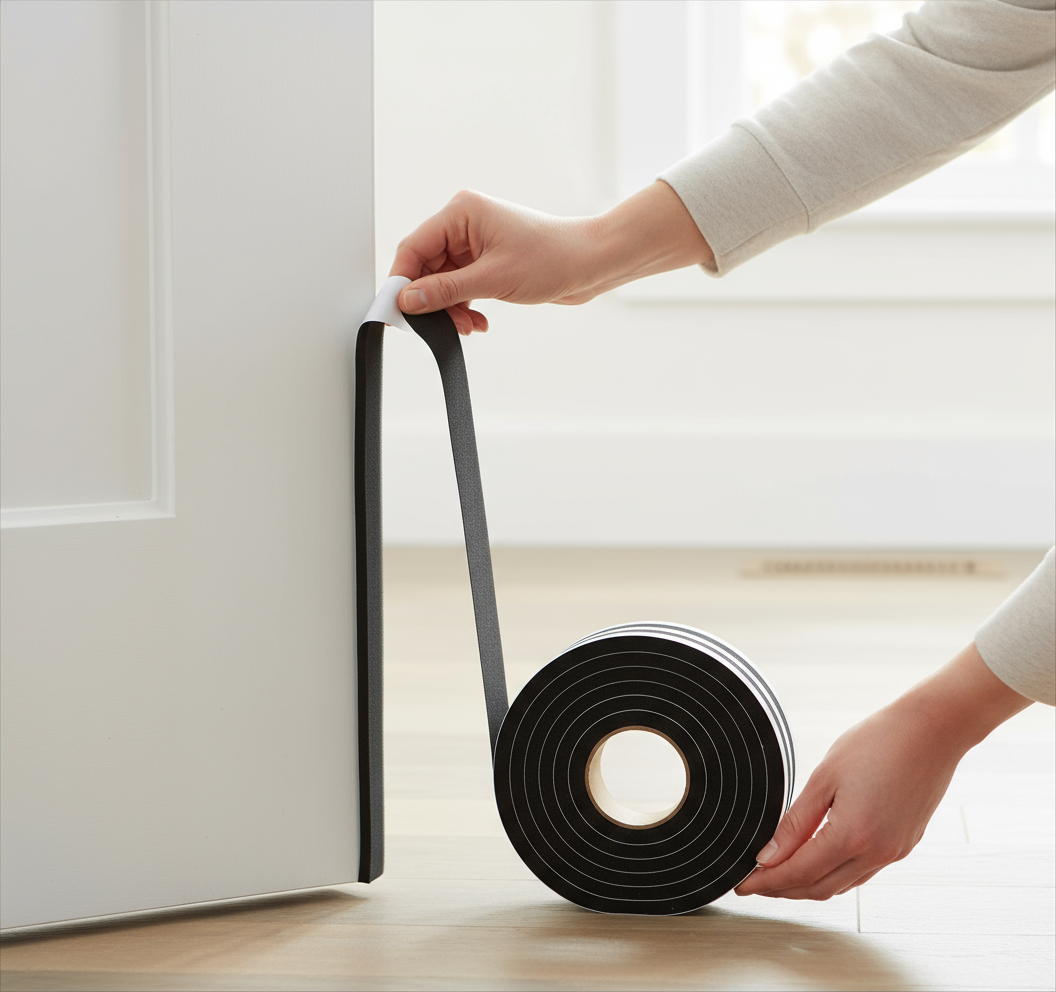 Weather stripping installation