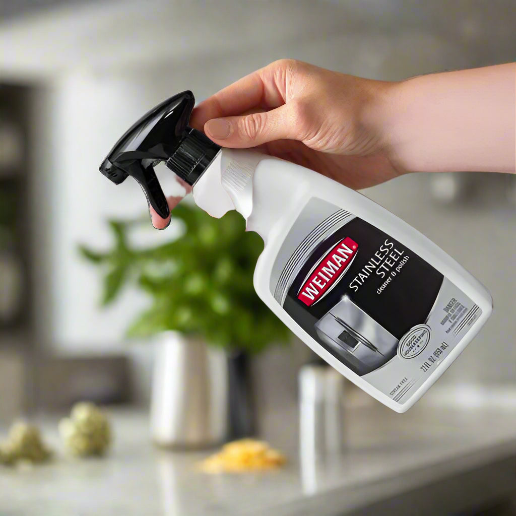 Weiman stainless steel cleaner spray for refrigerators and ovens – OneUse Classic