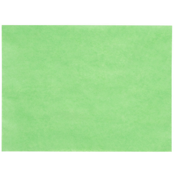 Choice 9" x 12" 40 Green Steak Paper Sheets - 1000/Case