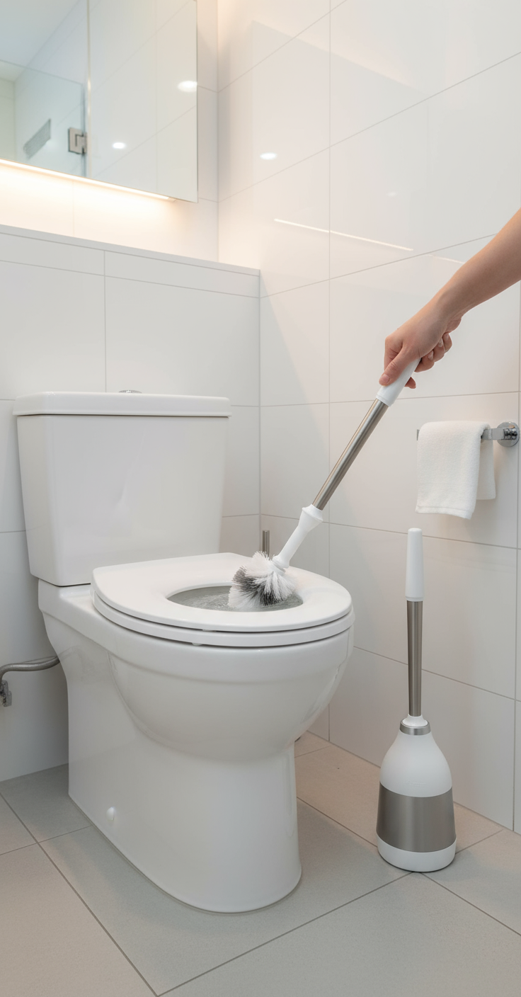 Bathroom interior context