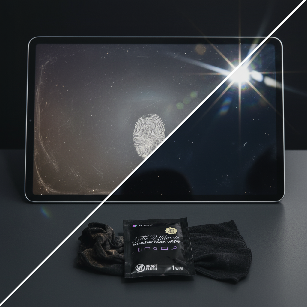 Before and after cleaning