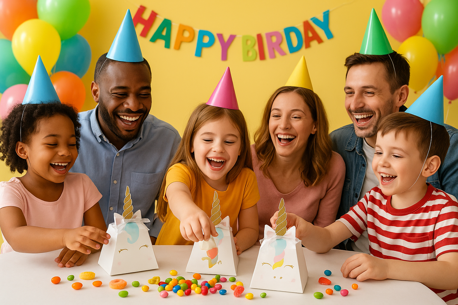 Birthday Party with People