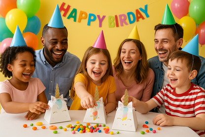 Birthday Party with People