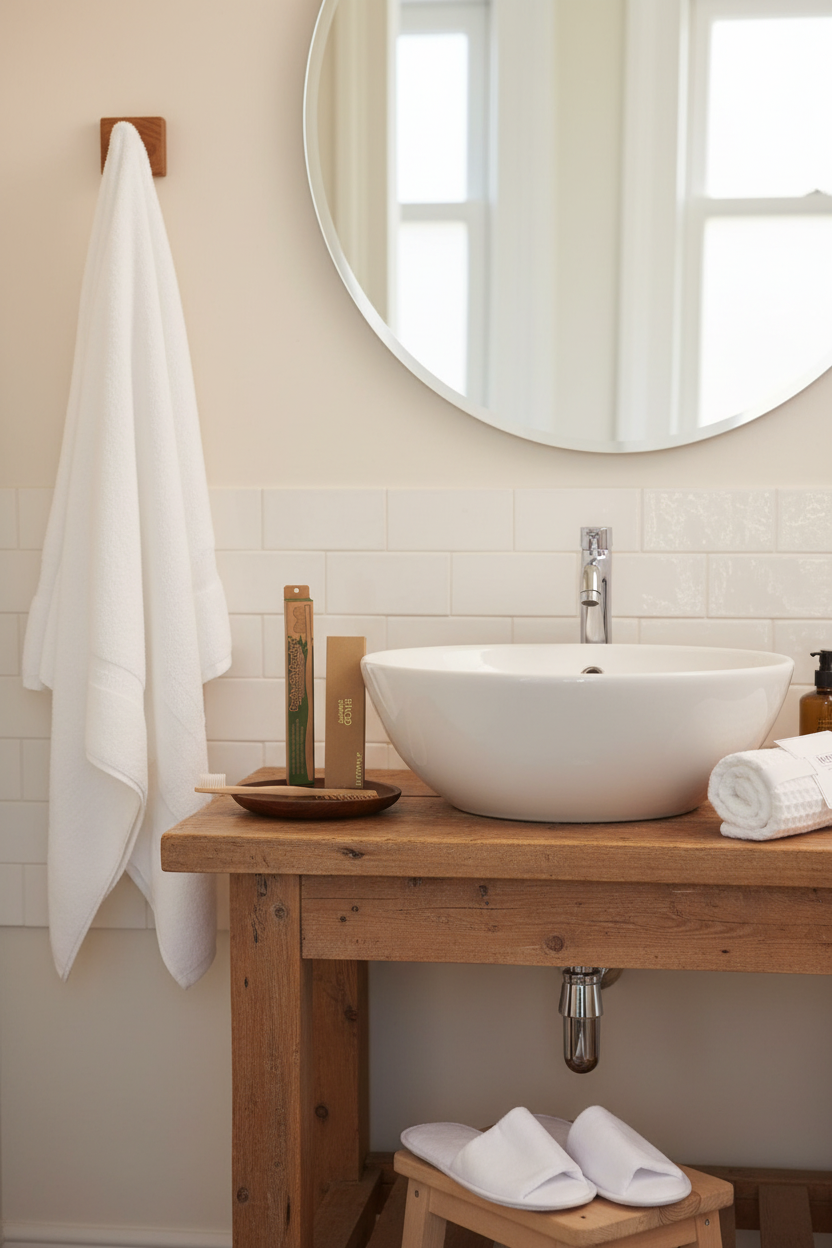 Boutique hotel sink