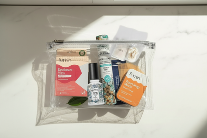 Bundle in Clear Travel Bag