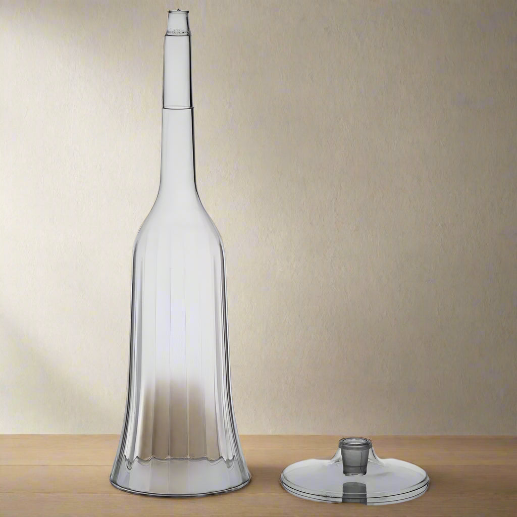 Clear 2-Piece Plastic Champagne Flute - 10/pack