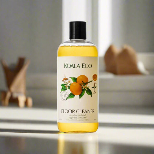 Koala Eco Natural Floor Cleaner - Australian Mandarin & Peppermint Essential Oil - 500ml