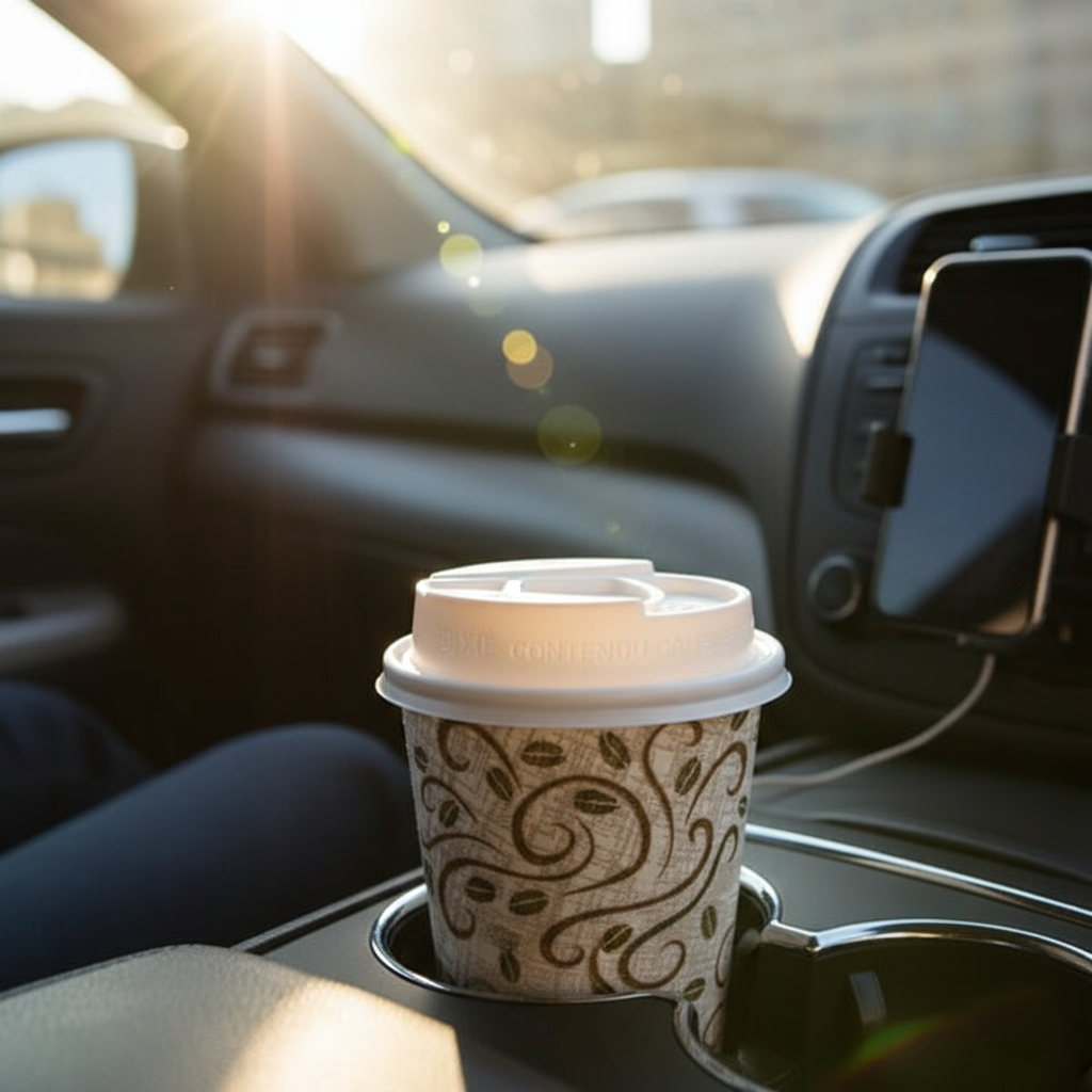 Commuter travel scene