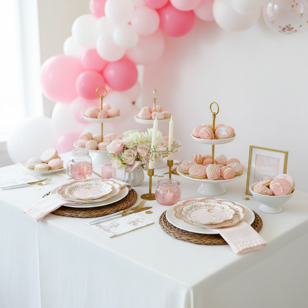 Dessert table setup