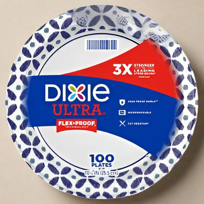 Dixie Plates, 10-1/16 Inch
