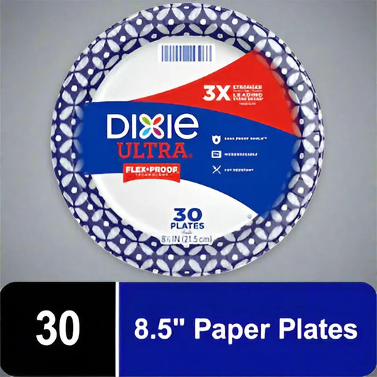 Neuse Paper Shop Durable Paper Plates and Cups - Dixie Tableware Collection – One ...