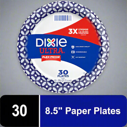 Dixie Plates, 8-1/2 Inch
