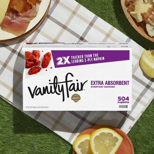 Vanity Fair Extra Absorbent 2-Ply Napkins, 6 pk., 504 ct.