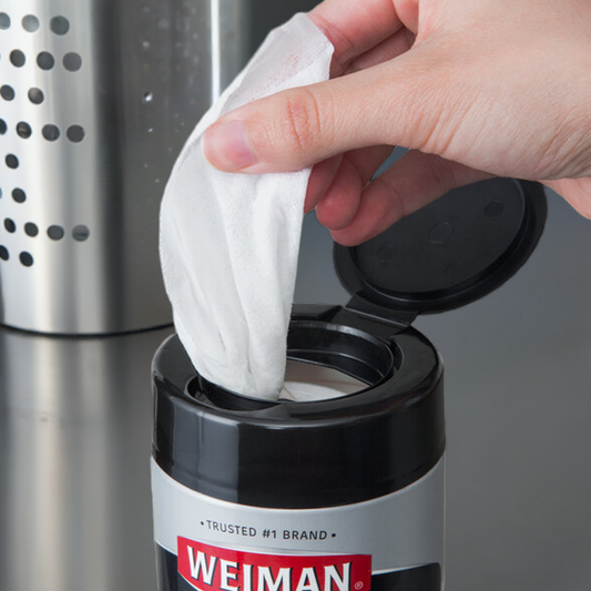 Weiman W92 Stainless Steel Cleaning Wipes, 30 ct