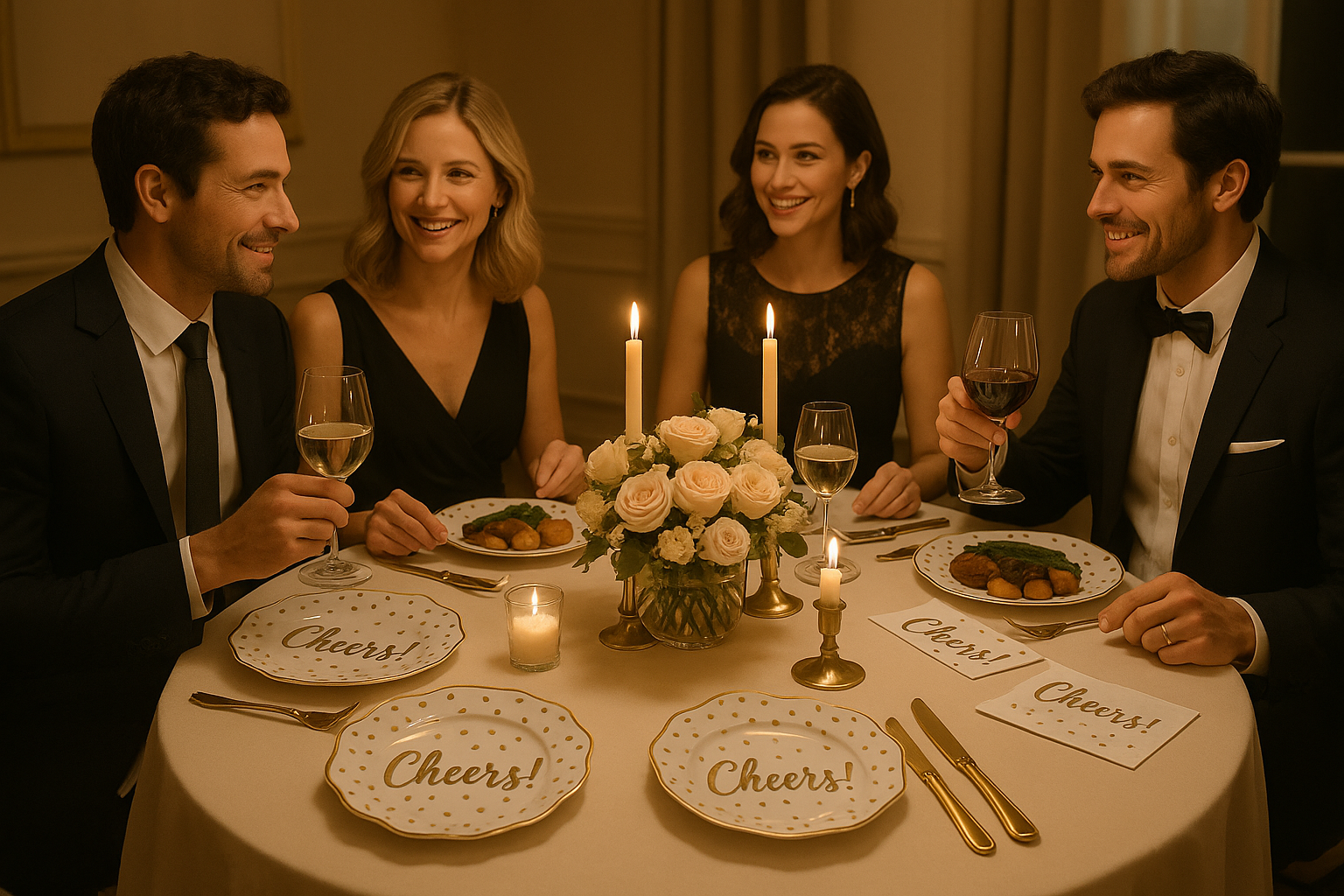 Elegant Dinner Party