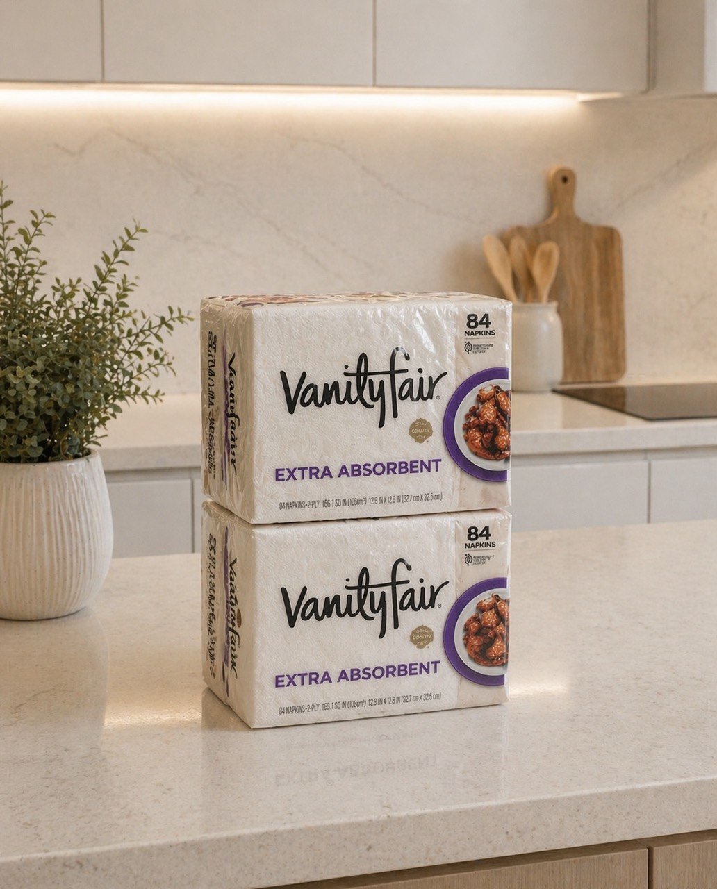 Vanity Fair Hosting Bundle - 6 Packs: Entertain, Absorbent & Beverage