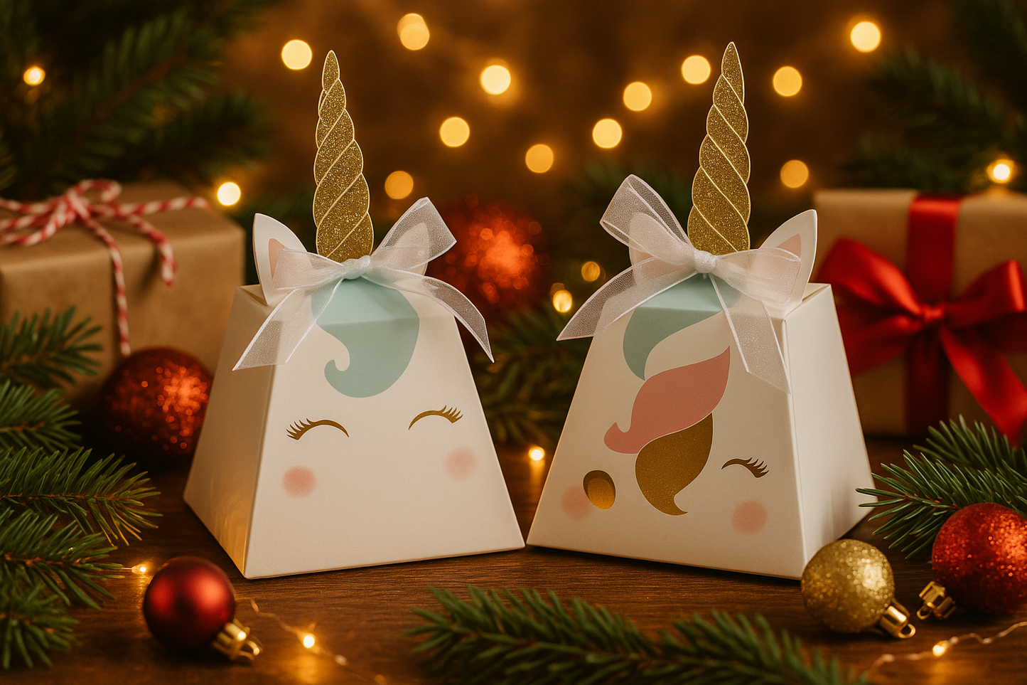 Festive Holiday Scene