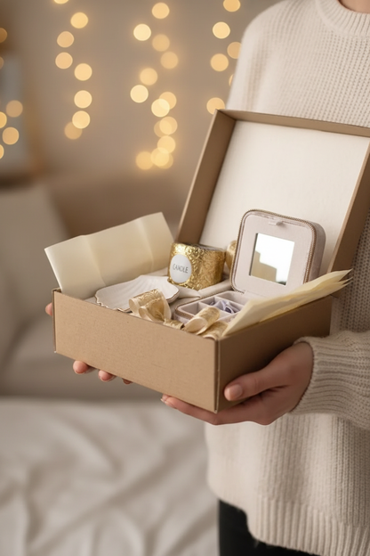 Hands Holding Gift