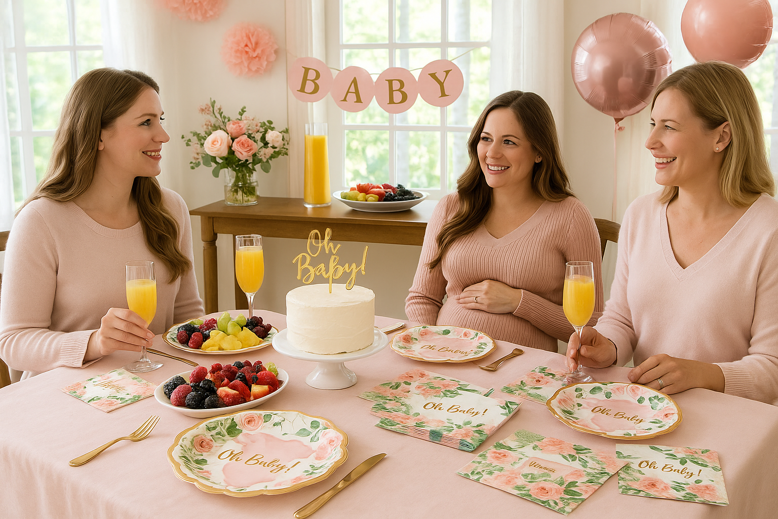 Indoor Brunch Celebration