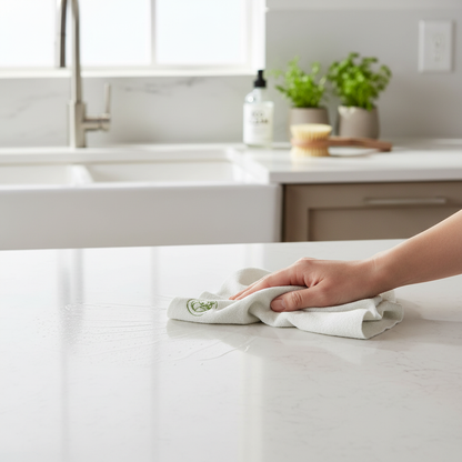 Lifestyle kitchen cleaning