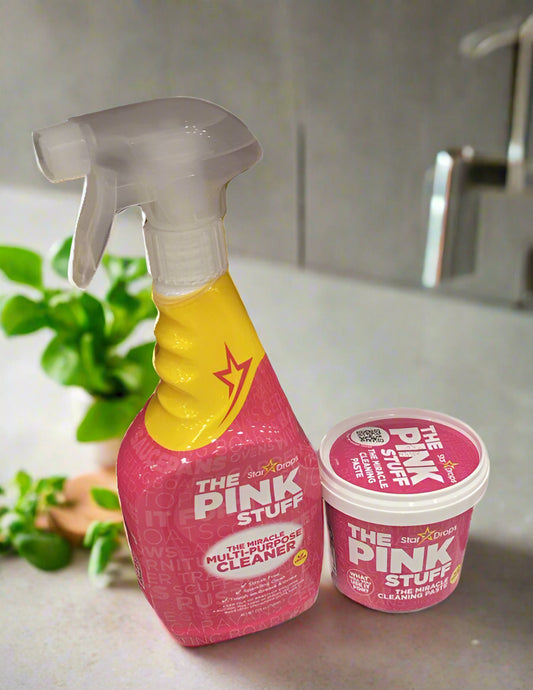 Pink stuff cleaner and paste