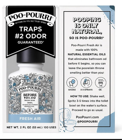 Poo~Pourri Fresh Air 2oz Toilet Spray