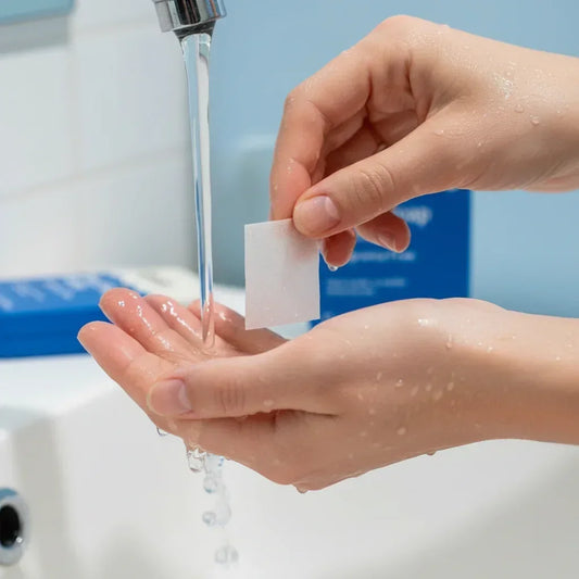 Product in use detail shot