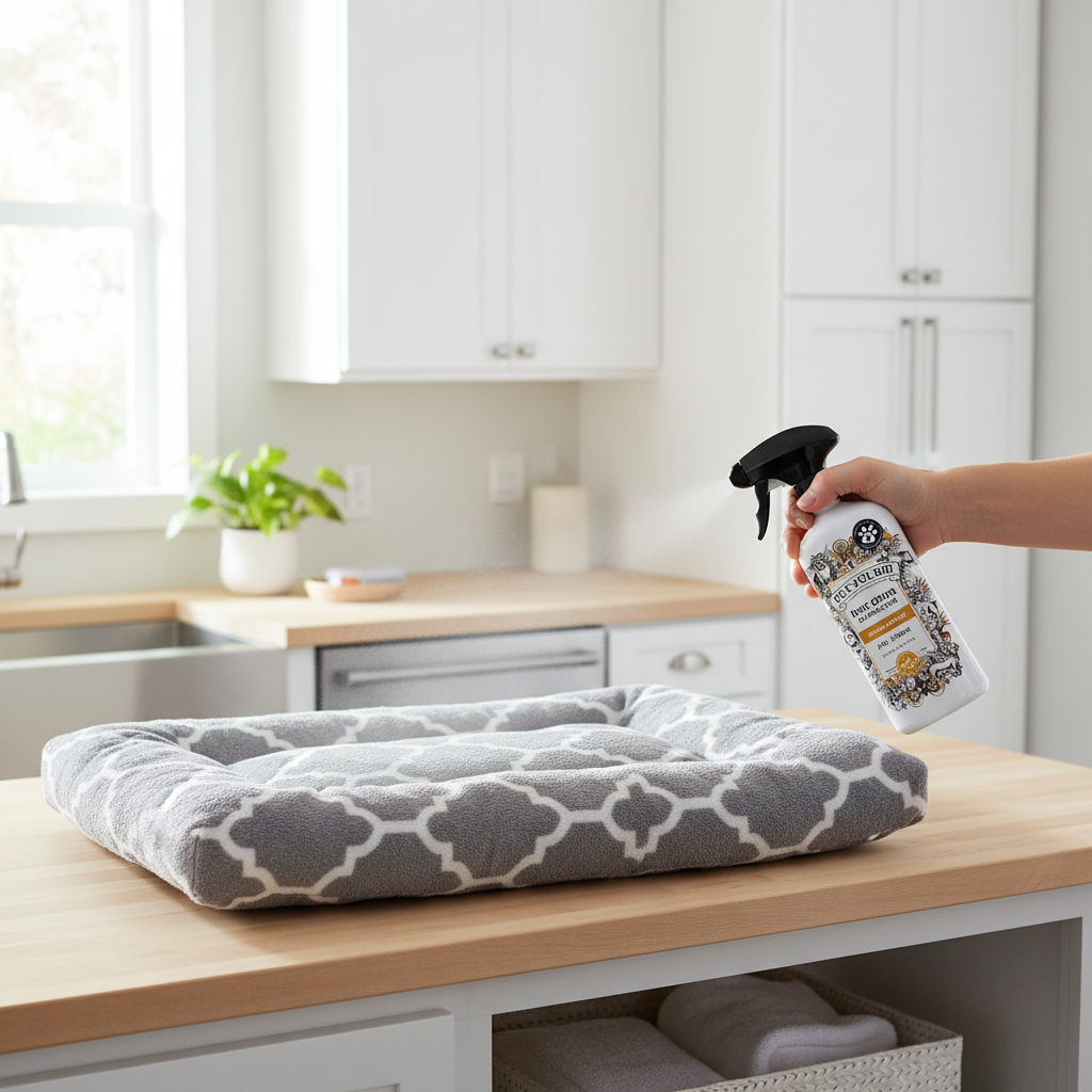 Spraying crate cushion