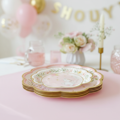 Stacked plates lifestyle