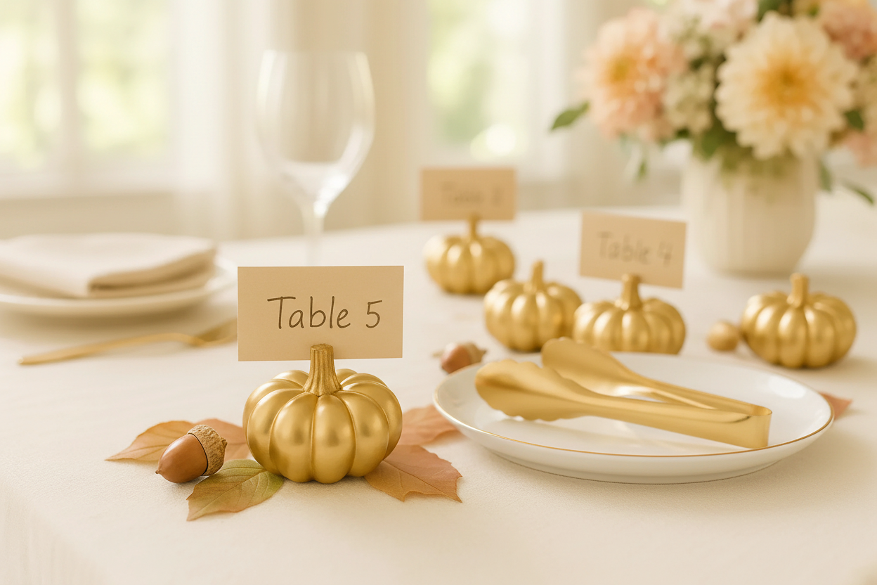 Thanksgiving table lifestyle