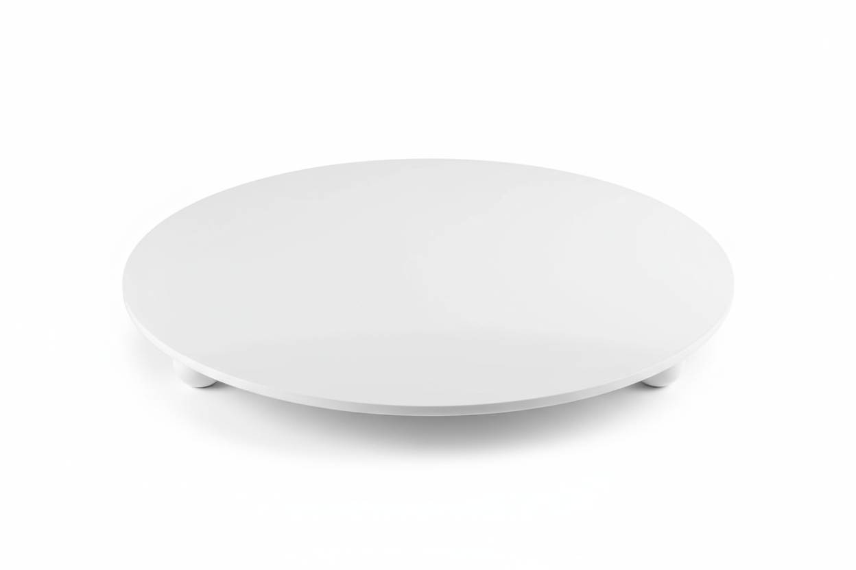 Top view of cake board