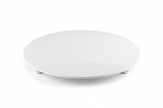 Top view of cake board