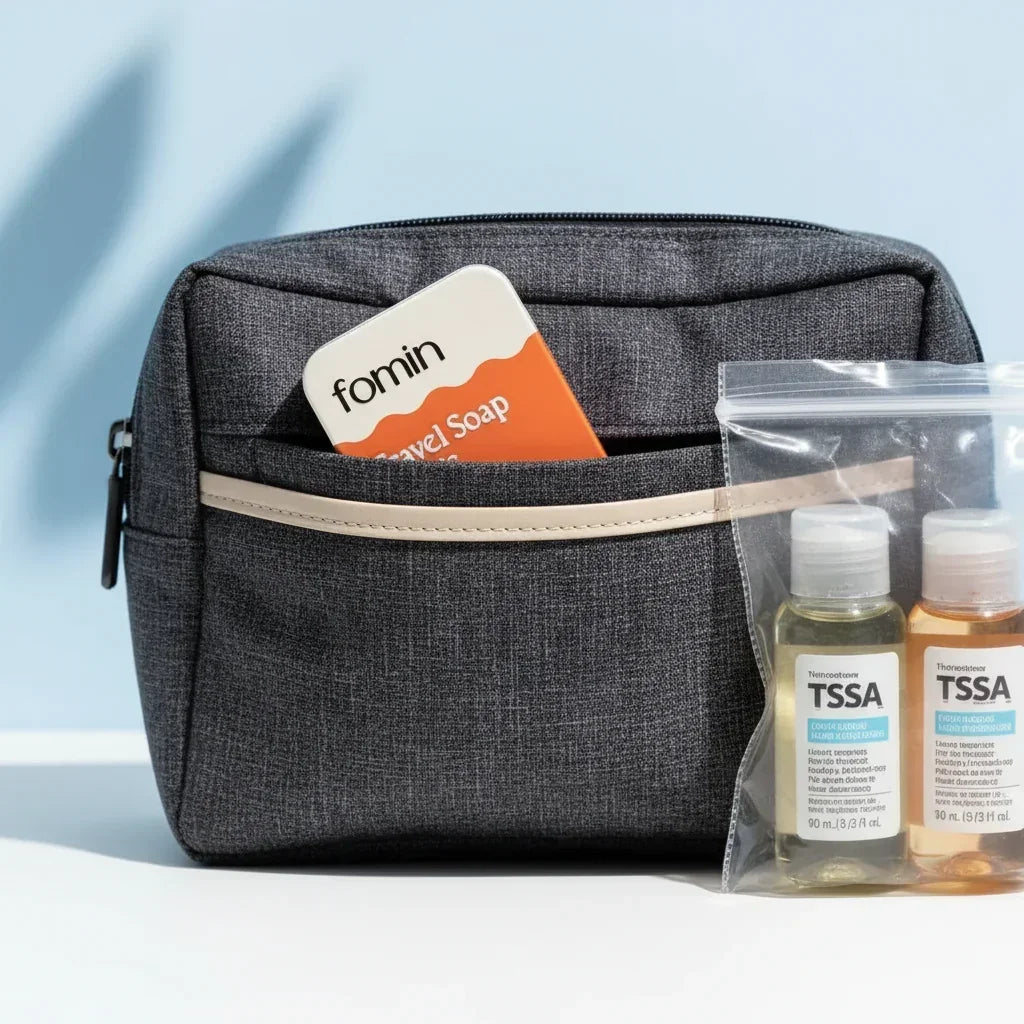 TSA-friendly luggage shot