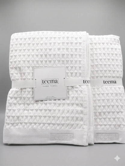 Waffle Bath Towel & Luxury Spa Bundle