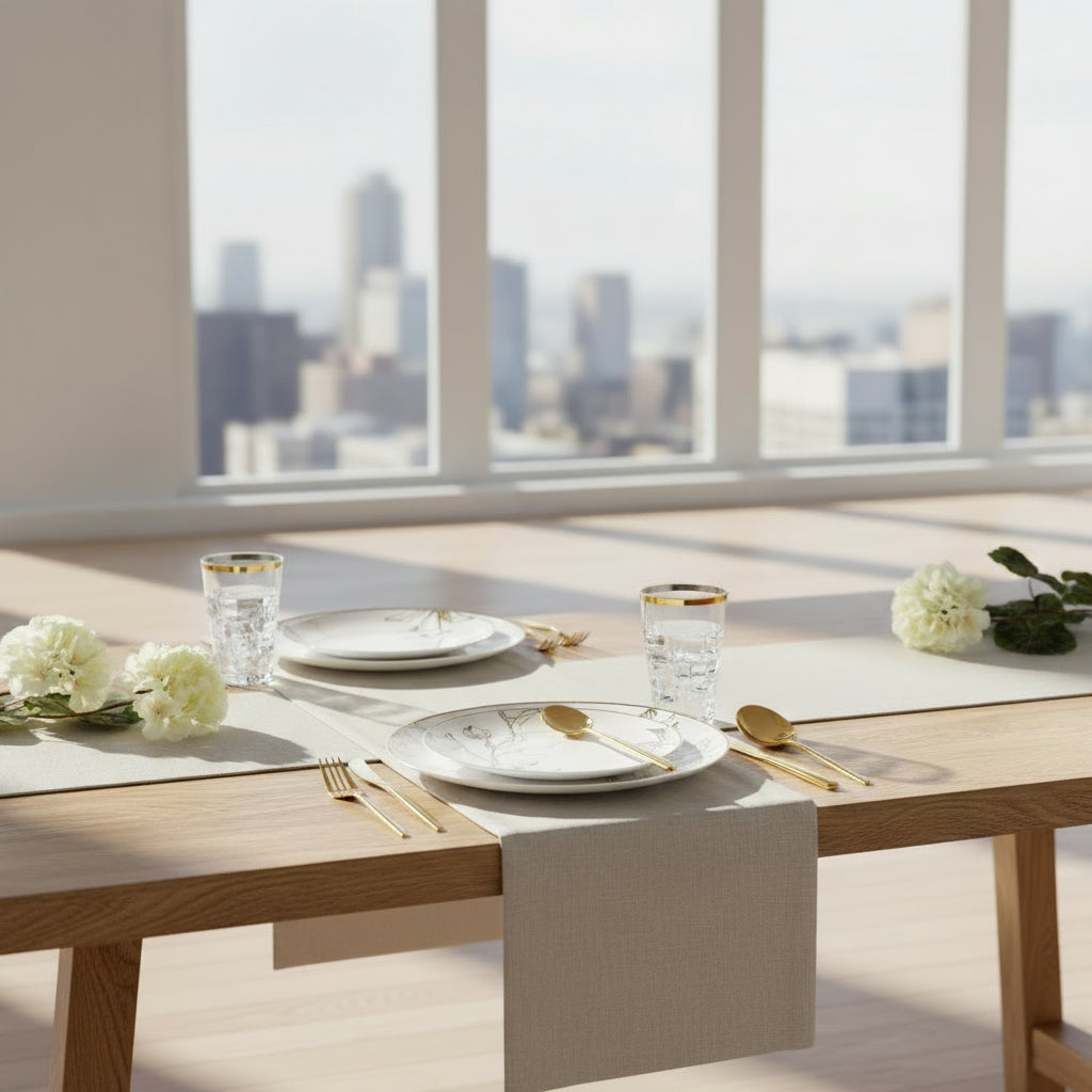 White Plastic Lunch Plates 30 Ct - Gold Floral Disposable Dinnerware Set